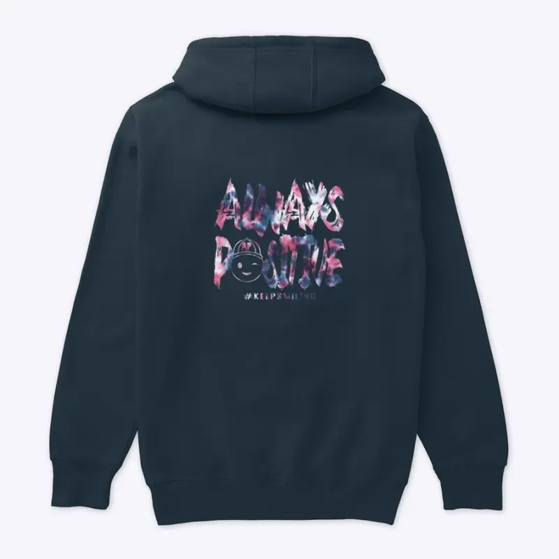 Pink & Blue Emoji - Premium Hoodie