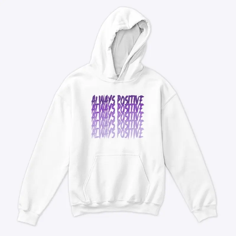 Always Positive (Purple) - Kids Hoodie