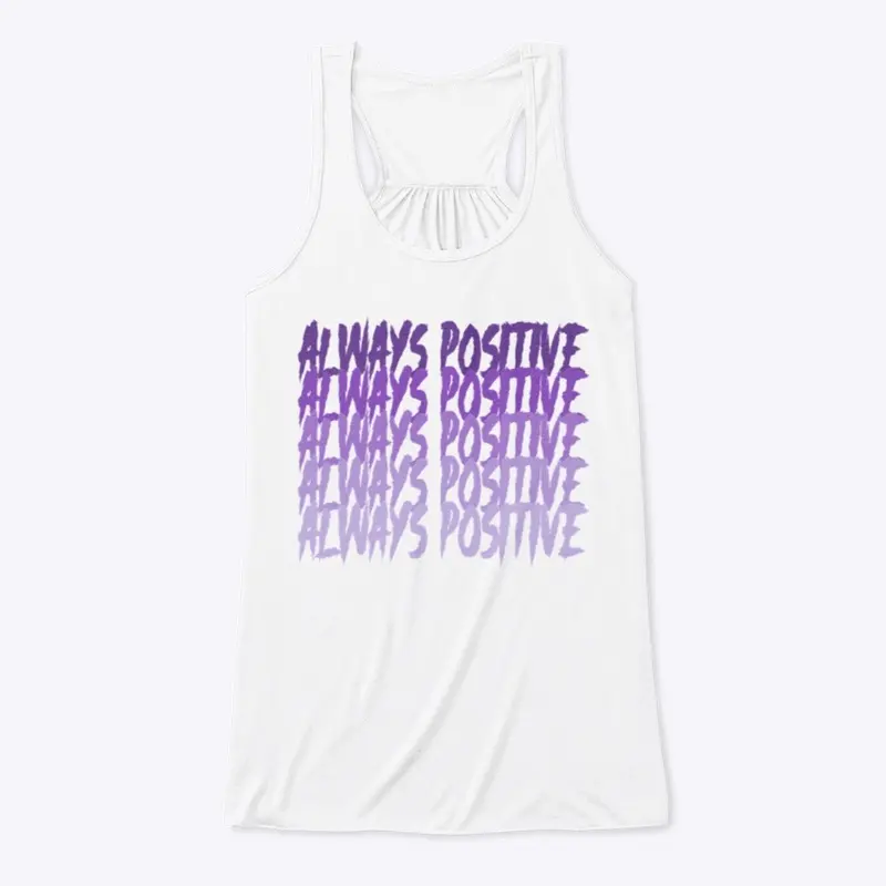 Always positive (Purple) - Tank Top