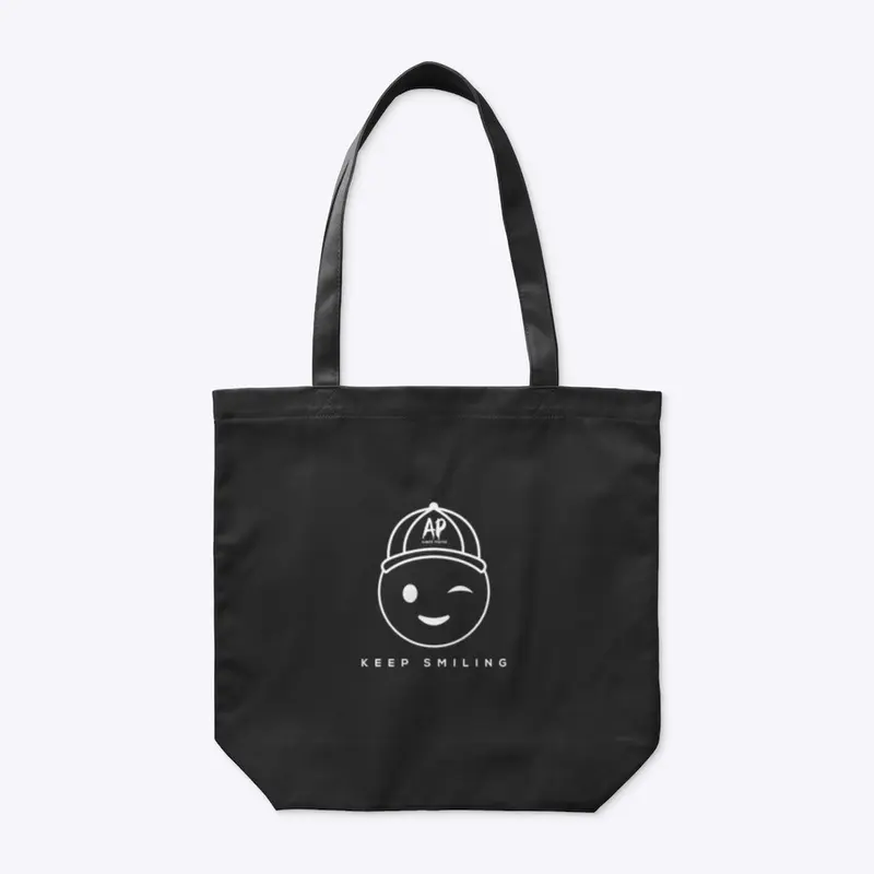 Alway Positive, Keep Smiling tote