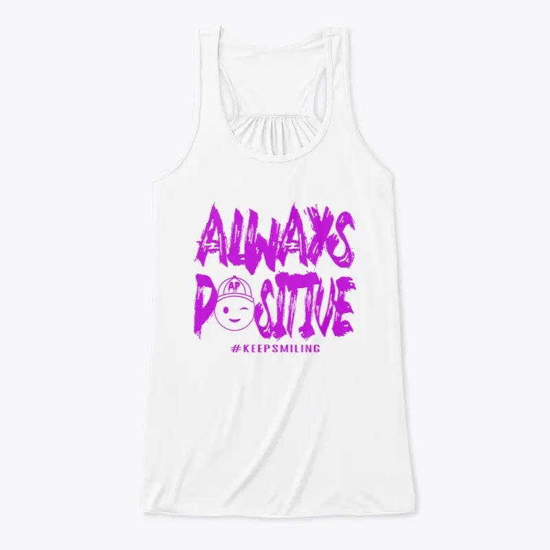 Always Positive (Purple) - Tank Top