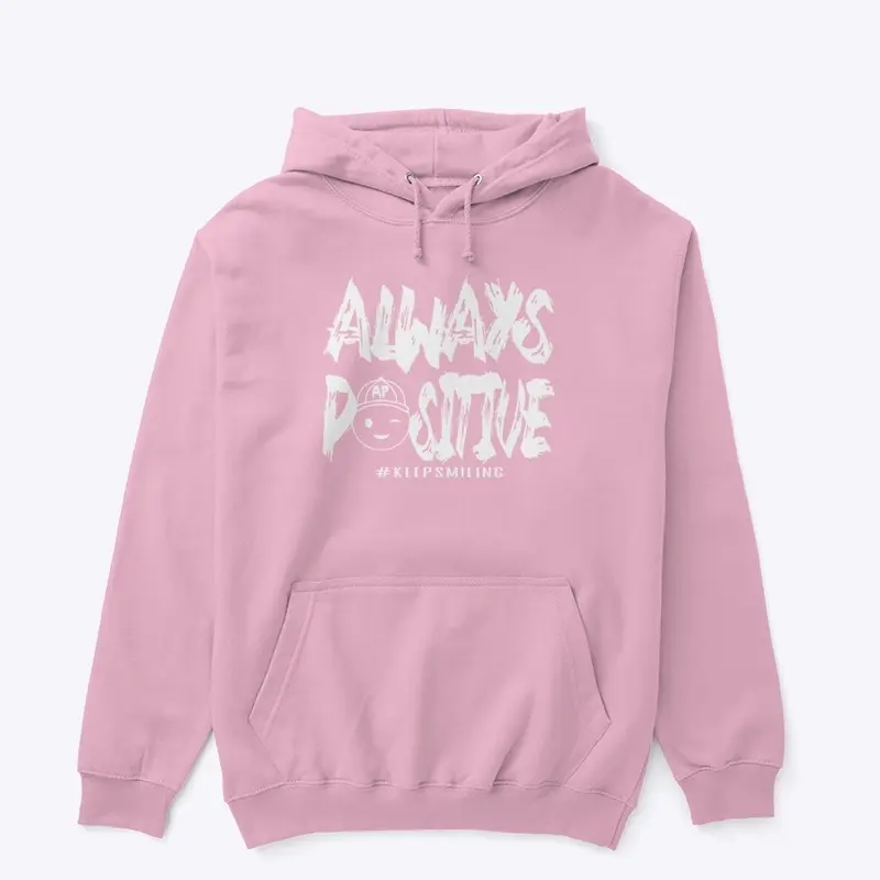 New logo - Always Positive mens hoodie